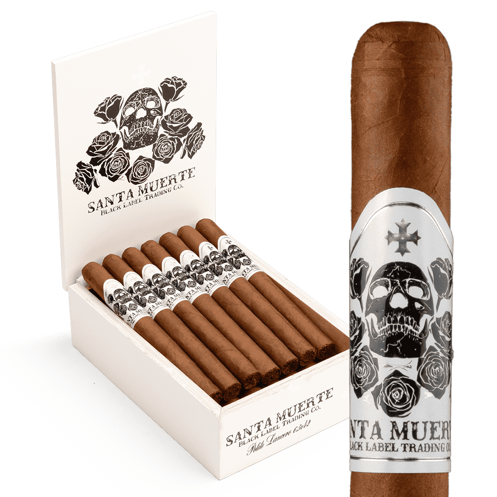 Black Label Trading Santa Muerte Petite Lancero / 6.5 x 42 Box of 20