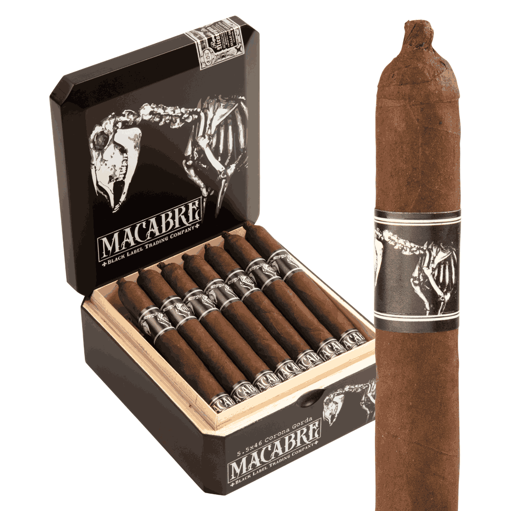 Black Label Trading Co. Macabre Corona Gorda / 5.5 x 46 Box of 20