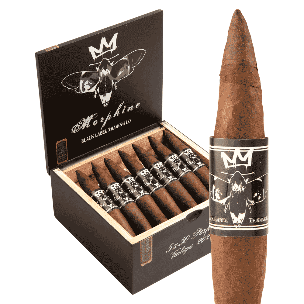 Black Label Trading Co. Morphine 10TH Anniversary Perfecto L.E. / 5 x 50 Box of 20