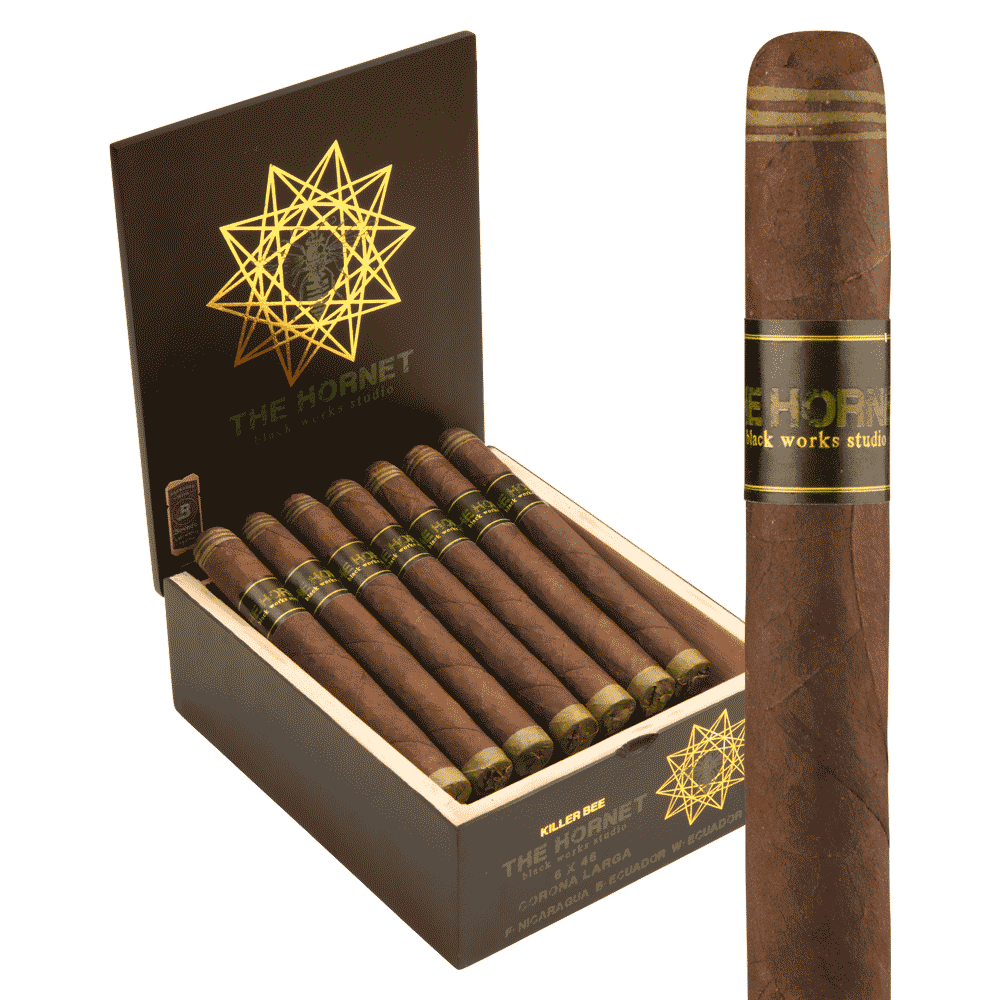 Black Works Studio Corona Larga The Hornet / 6 x 46 Box of 20
