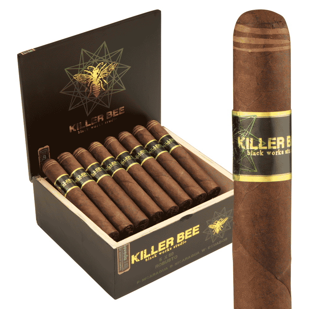 Black Works Studio Killer Bee Robusto / 5 x 50 Box of 24