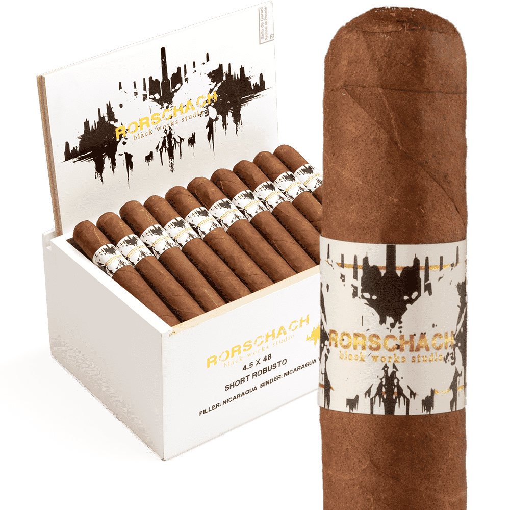 Black Works Studio Rorschach Rorschach Short Robusto / 4.5 x 48 Box of 50
