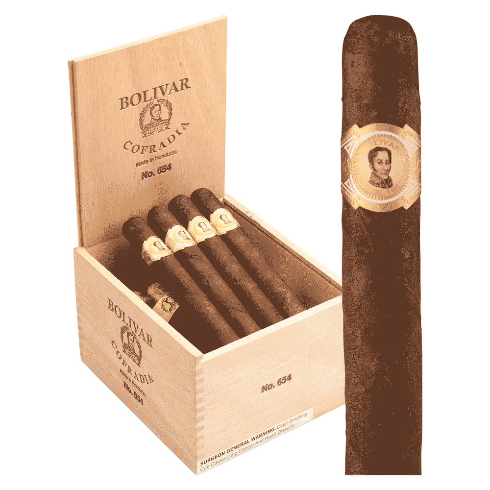 Bolivar Cofradia No. 654 / 6 x 54 Box of 25