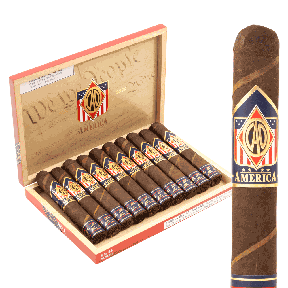 CAO America 250th Anniversary The Republic BP Robusto / 5.5 x 55 Box of 10