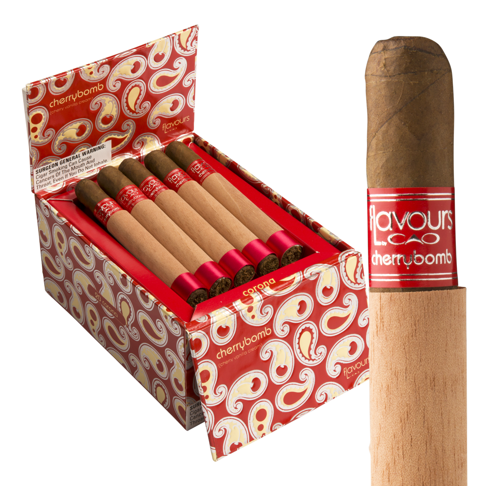 CAO Flavours Cherrybomb Corona / 5.5 x 42 Box of 20