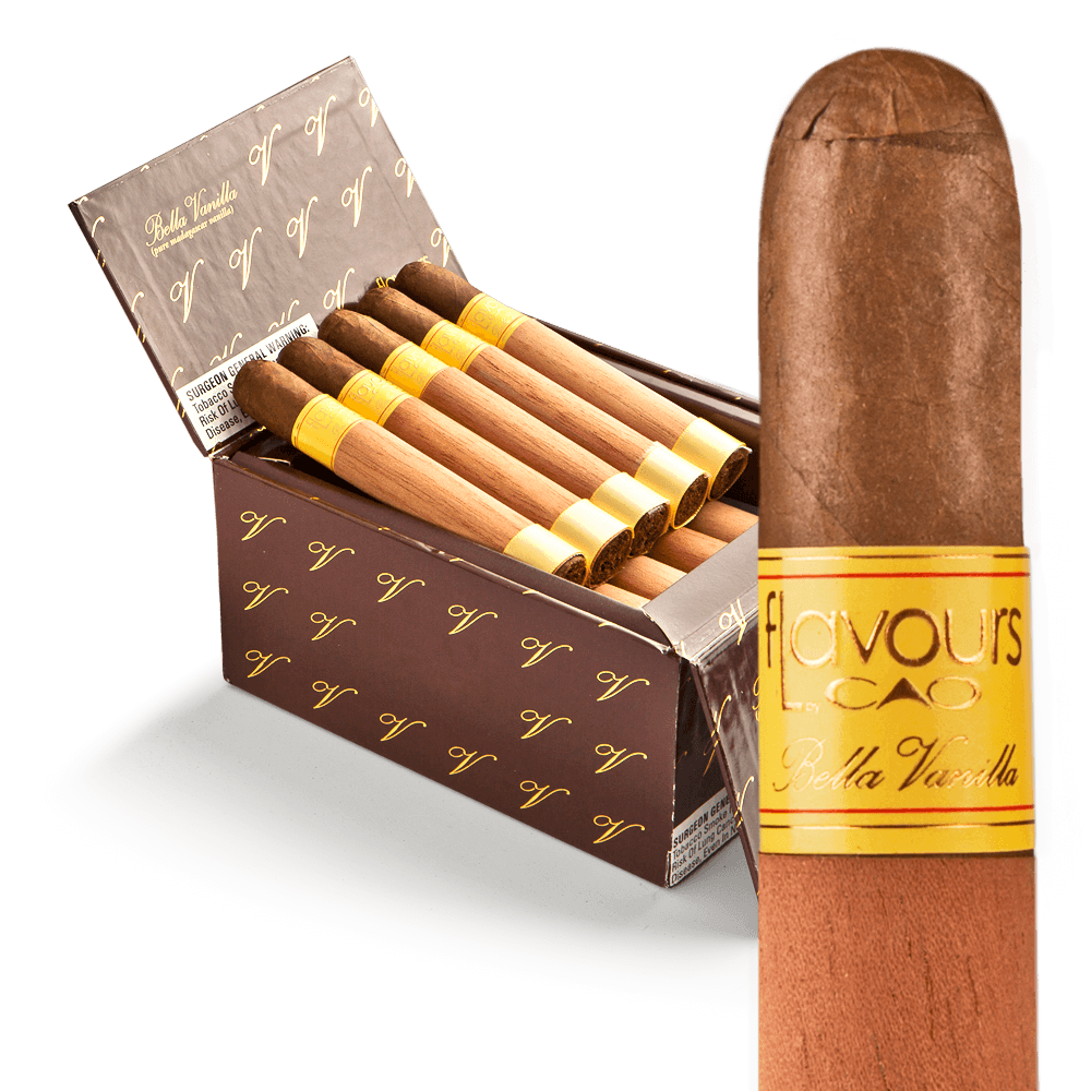CAO Flavours Bella Vanilla Robusto / 5 x 48 Pack of 5
