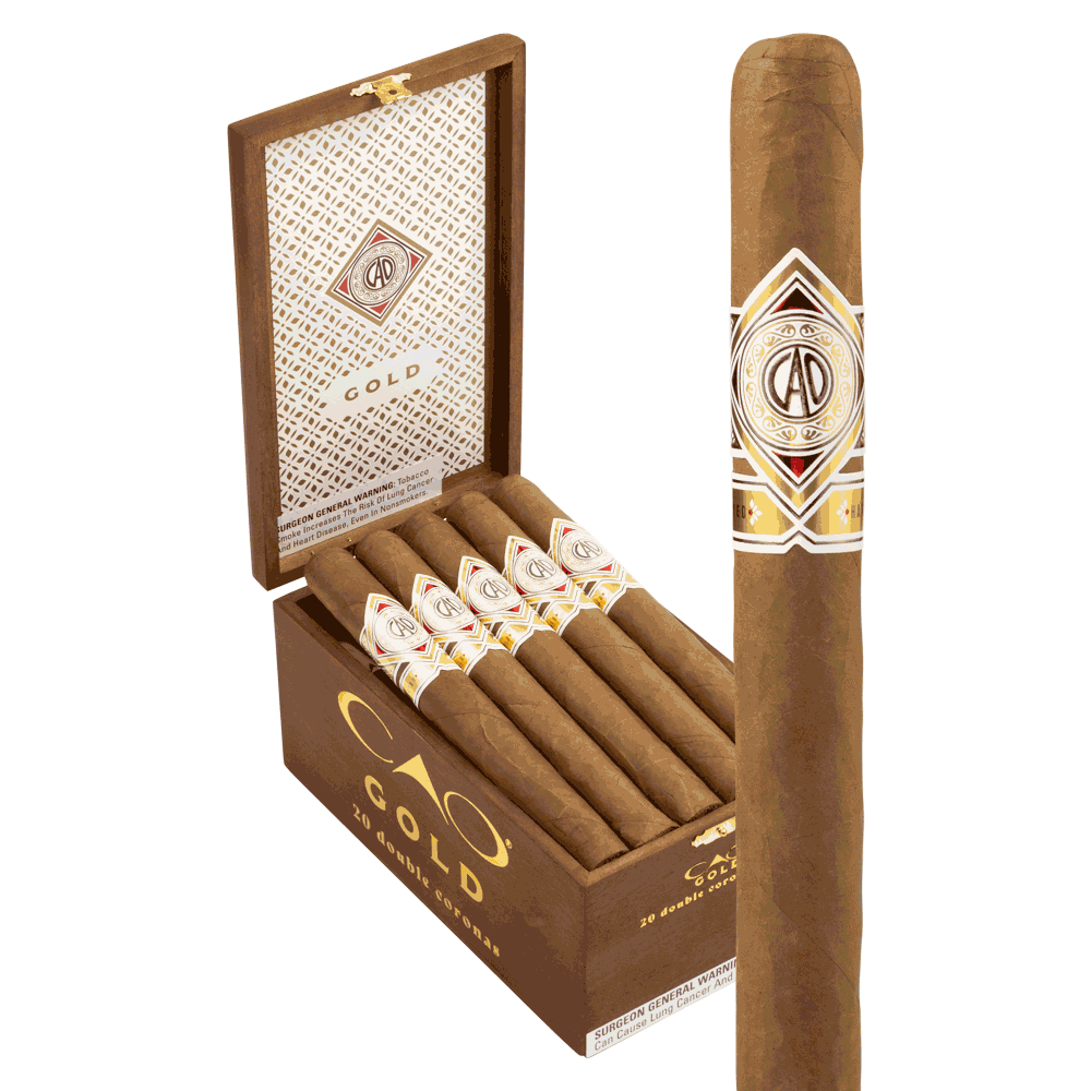 CAO Gold Double Corona / 7.5 x 54 Box of 20