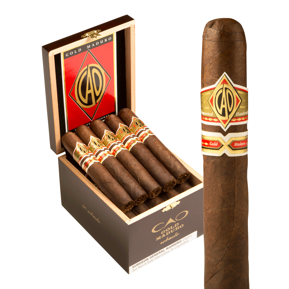 CAO Gold Maduro Robusto / 5 x 50 Box of 20