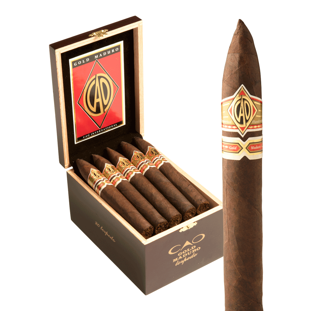 CAO Gold Maduro Torpedo / 6.25 x 52 Box of 20