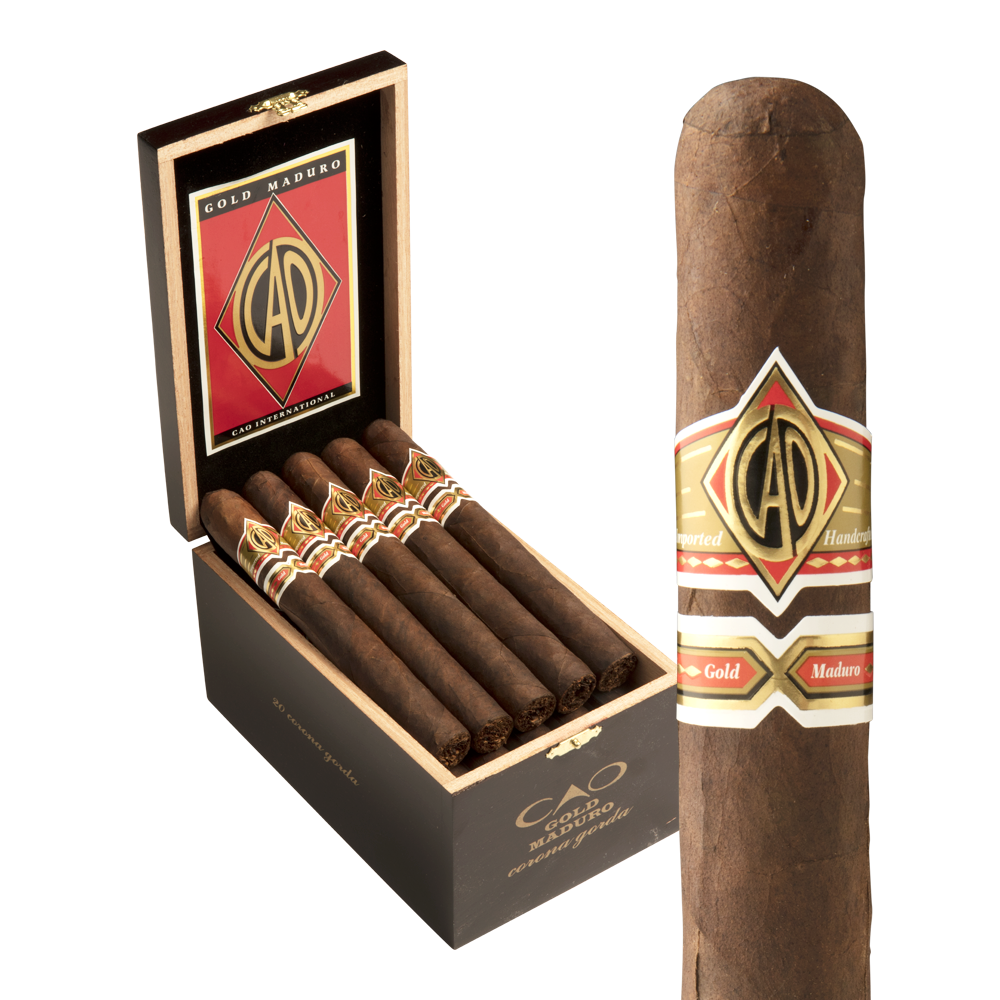 CAO Gold Maduro Corona Gorda / 6.5 x 50 Box of 20