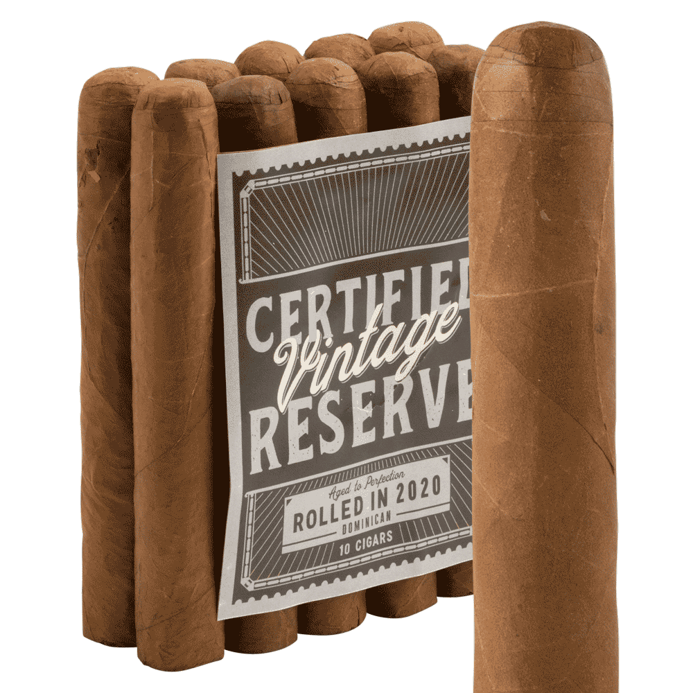 Certified Vintage Dominican 2020 Connecticut Robusto / 5 x 50 Box of 10