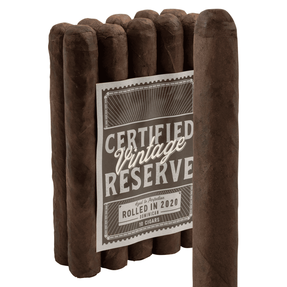 Certified Vintage Dominican Reserve 2020 Maduro Toro / 6 x 52 Box of 10
