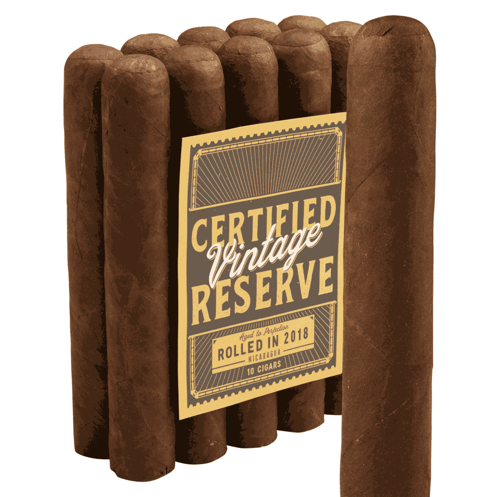 Certified Vintage Nicaraguan Reserve 2018 Habano Gordo / 6 x 60 Bundle of 10