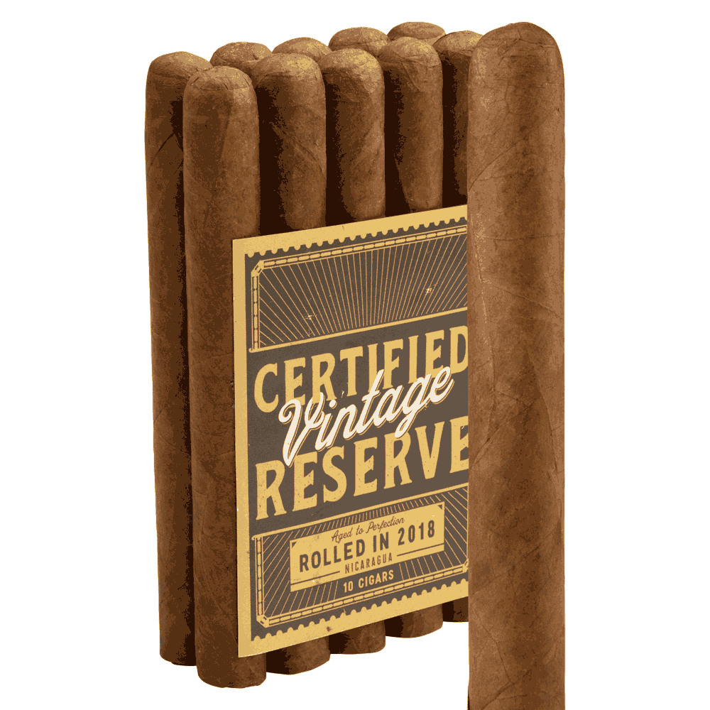 Certified Vintage Nicaraguan Reserve 2018 Cameroon Corona Gorda / 6 x 46 Bundle of 10