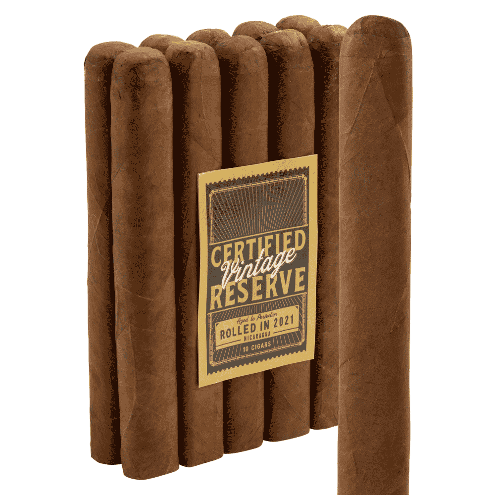 Certified Vintage Nicaraguan Reserve 2021 Toro / 6 x 50 Box of 10