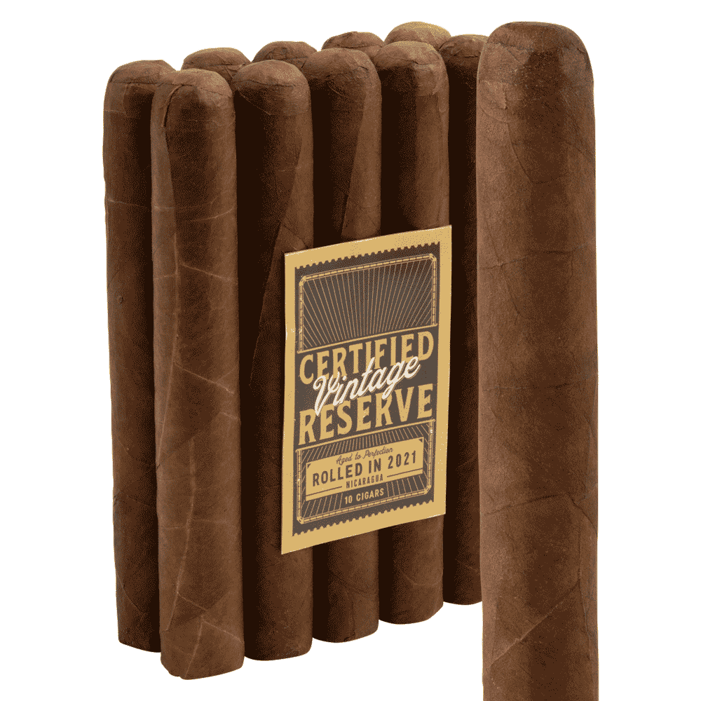 Certified Vintage Nicaraguan Reserve 2021 Toro Sumatra / 6 x 54 Box of 10