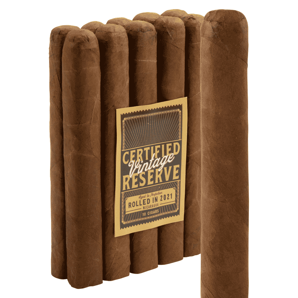 Certified Vintage Nicaraguan Reserve 2021 Box Press Toro / 6 x 50 Box of 10