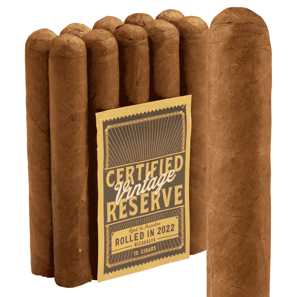 Certified Vintage Nicaraguan Reserve 2022 Petite Corona / 4.5 x 42 Bundle of 10