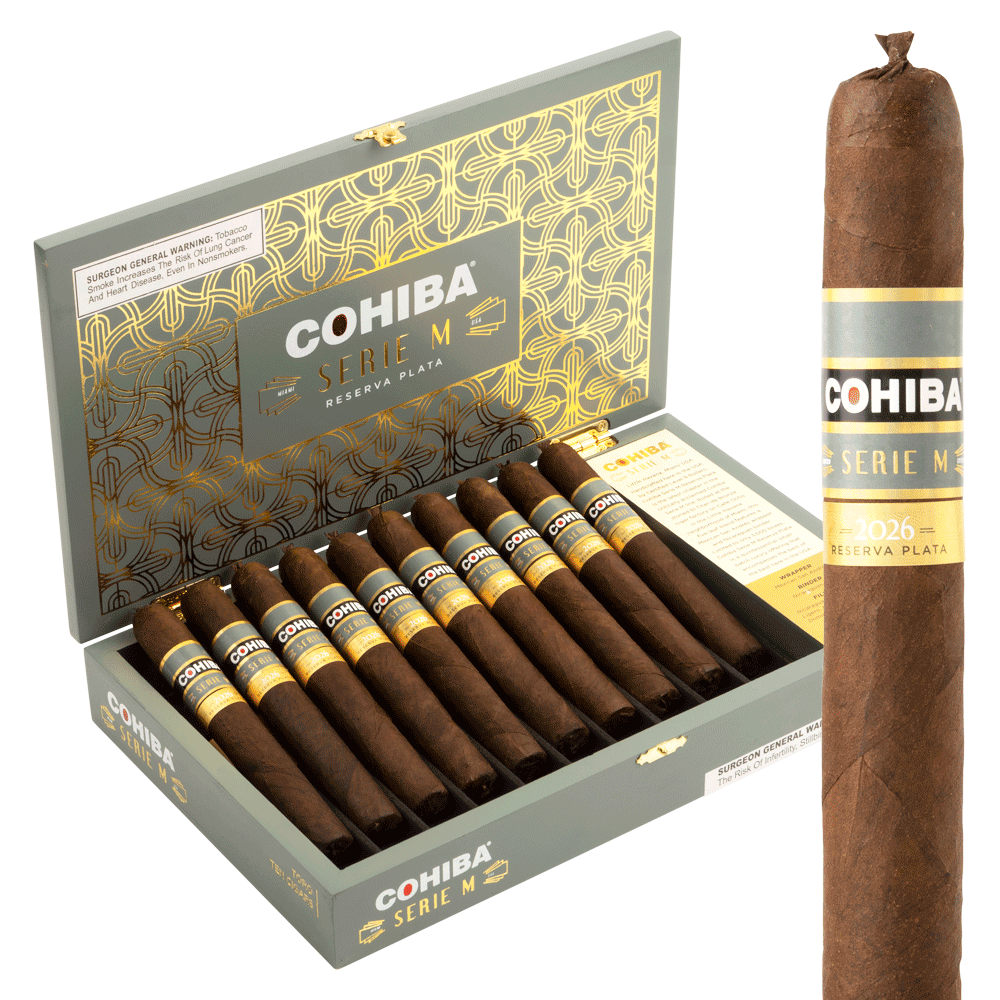 Cohiba Serie M Reserva Plata Toro / 6 x 52 Box of 10