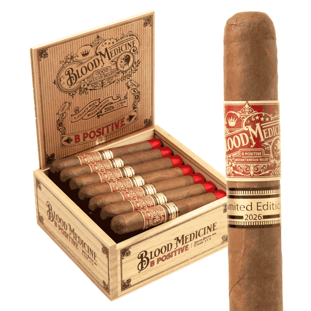 Crowned Heads Blood Medicine B+ 2026 Limited Edition 6x54 / 6 x 54 Box of 21