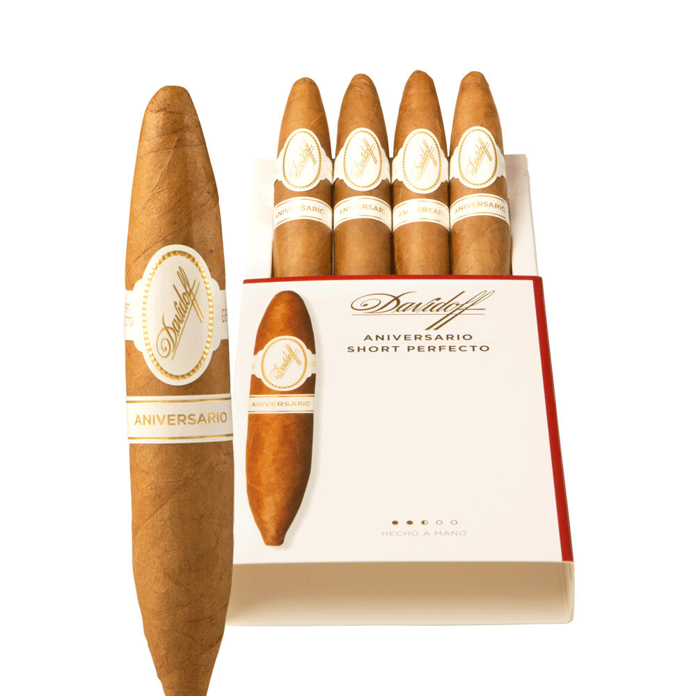 Davidoff Aniversario Series Short Perfecto / 4.88 x 52 Box of 25