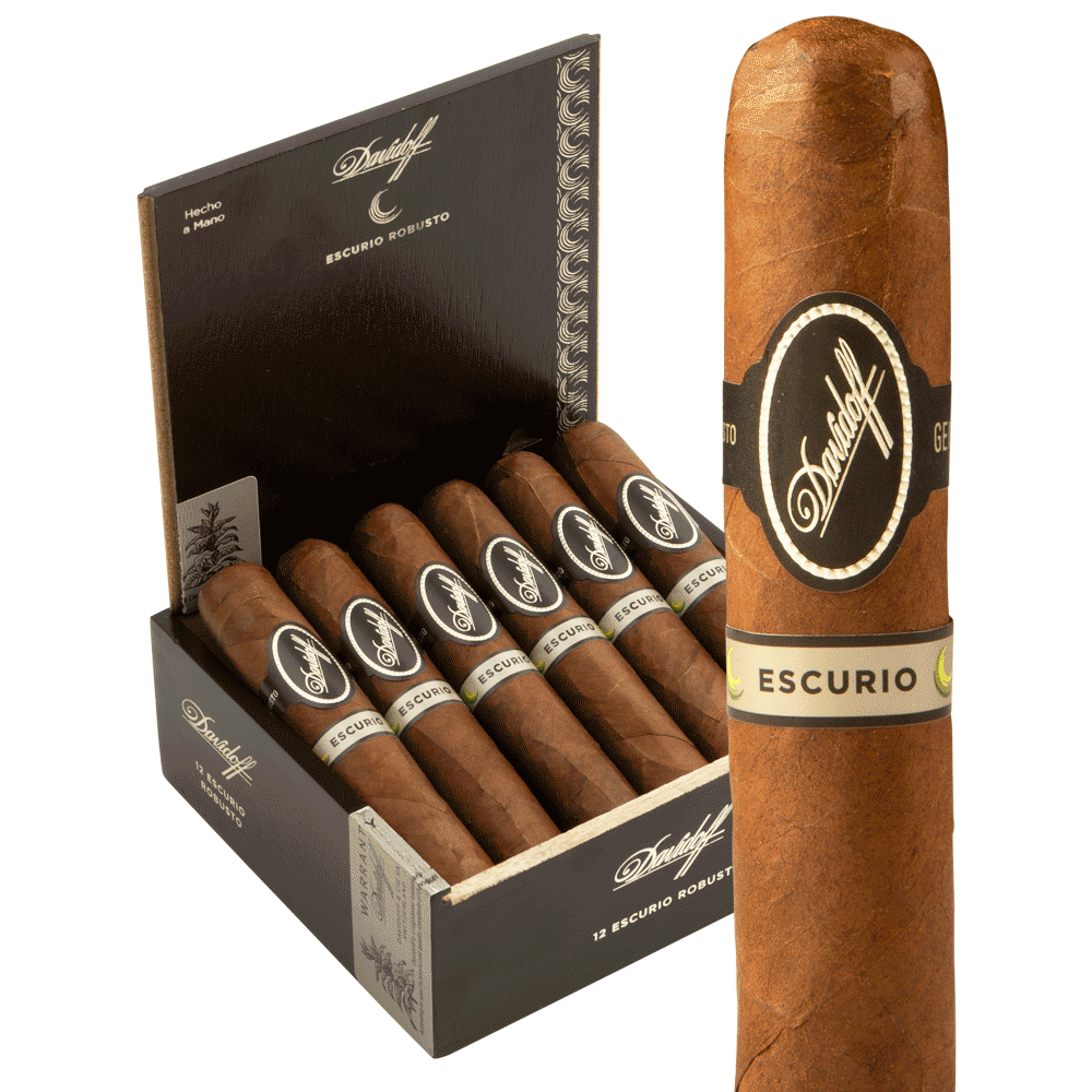 Davidoff Escurio Robusto Cello / 4.5 x 54 Box of 12