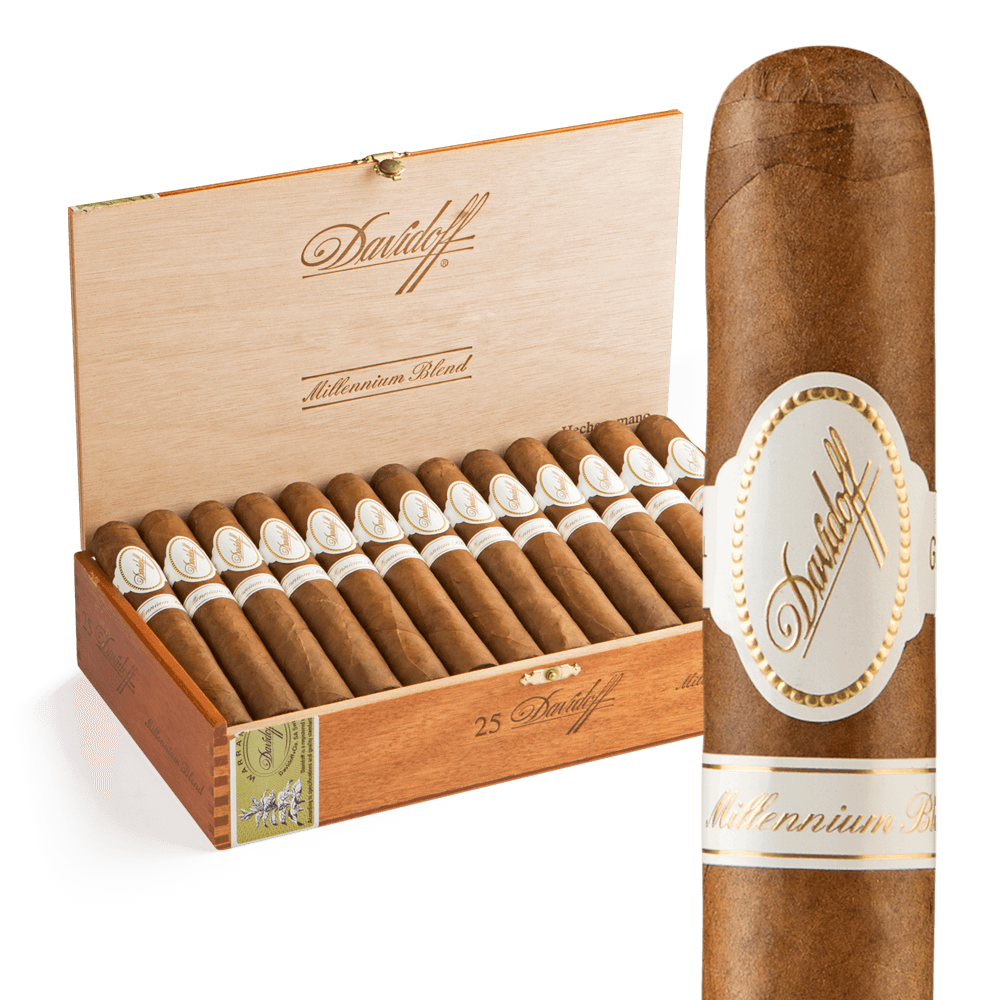 Davidoff Millennium Blend Series Robusto / 5.25 x 50 Pack of 4