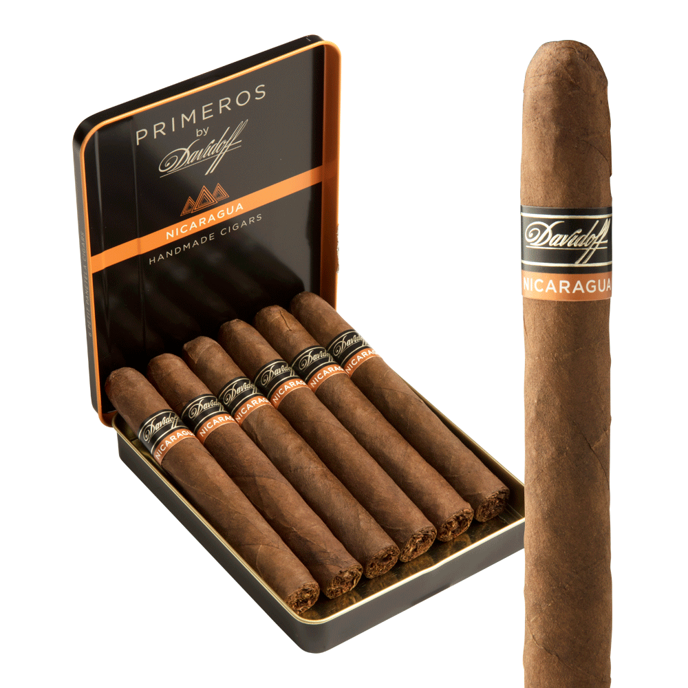 Davidoff Nicaragua Series Primeros / 4.12 x 34 Tin of 6