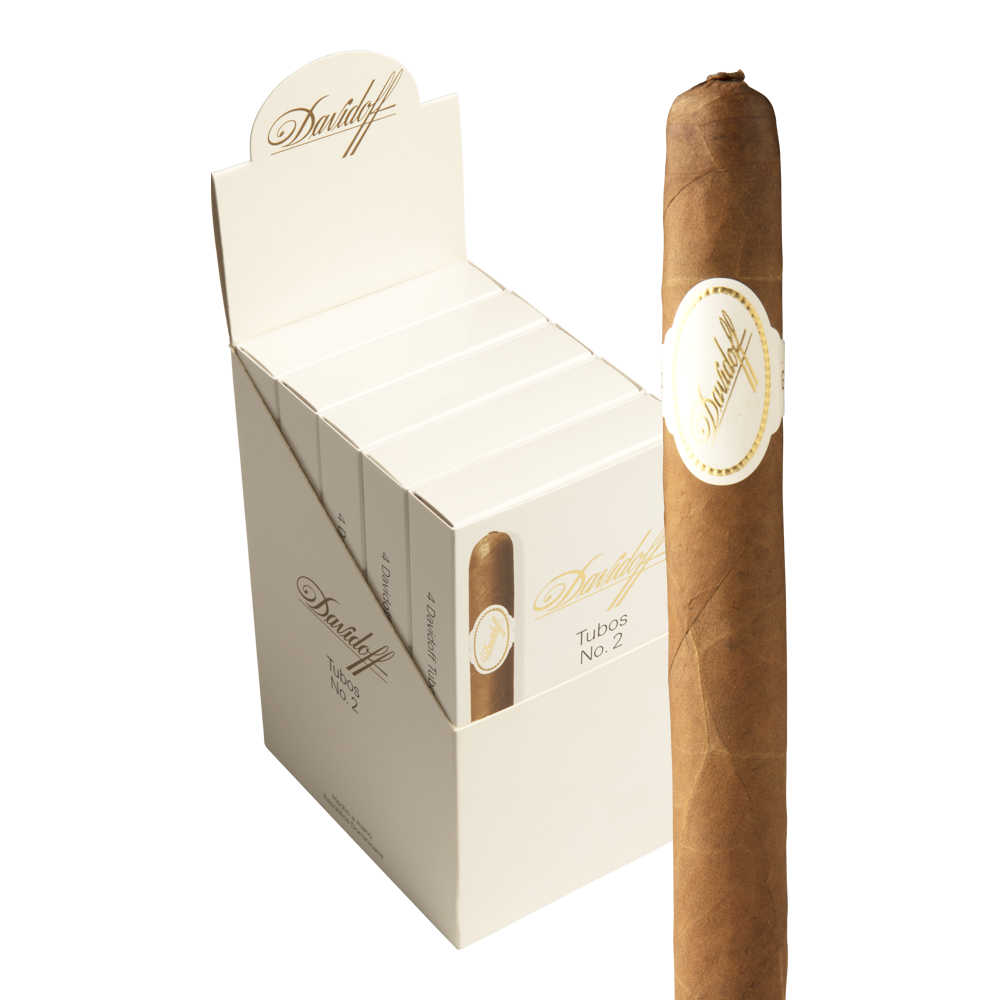 Davidoff Signature Series No. 2 Tubos / 6 x 38 Pack of 4