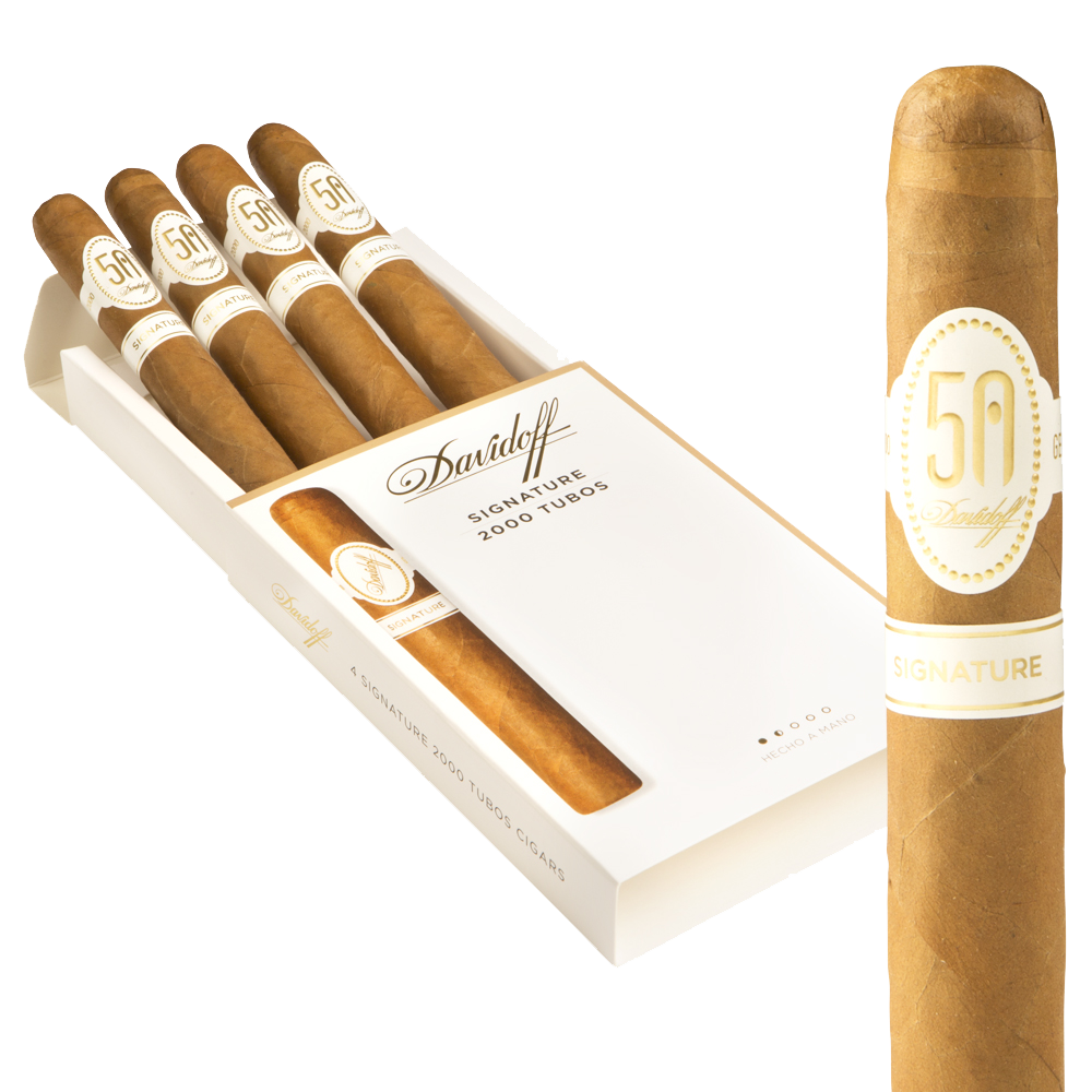 Davidoff Signature Series 2000 Tubos / 5 x 43 Pack of 4