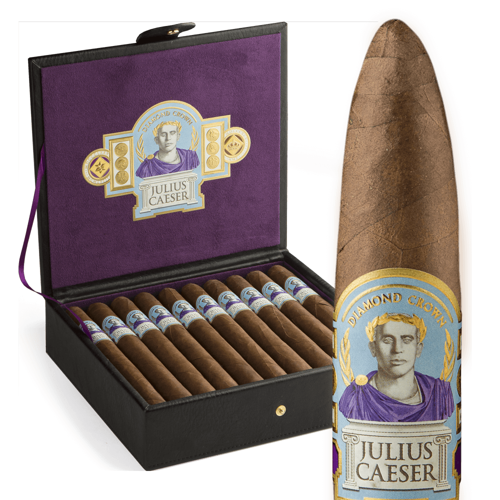 Diamond Crown Julius Caeser Pyramid / 6.5 x 52 Box of 20