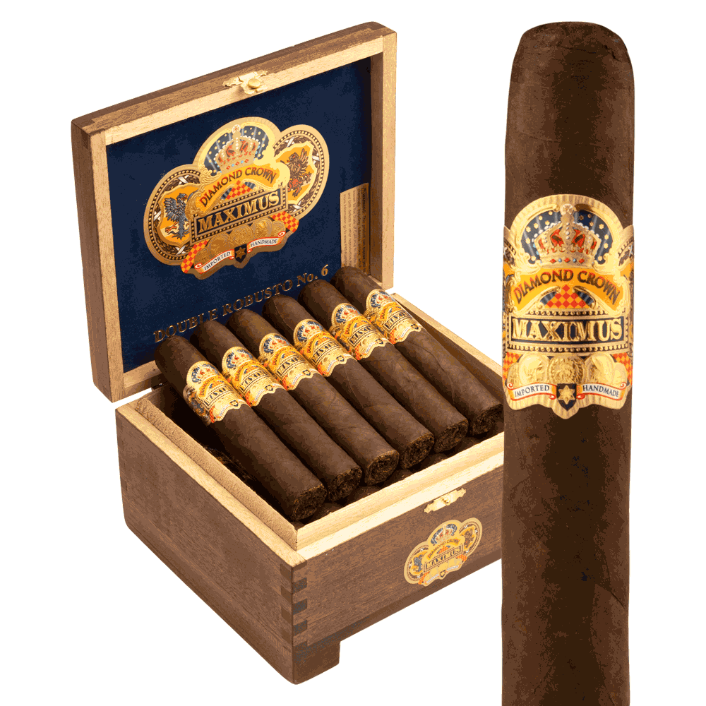 Diamond Crown Maximus Double Robusto No. 6 / 5 x 56 Box of 20