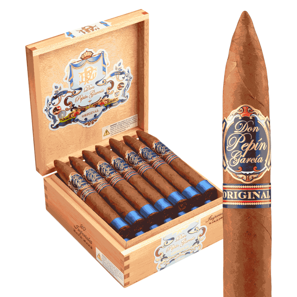 Don Pepin Garcia Blue Imperiales Torpedo / 6.12 x 52 Box of 20
