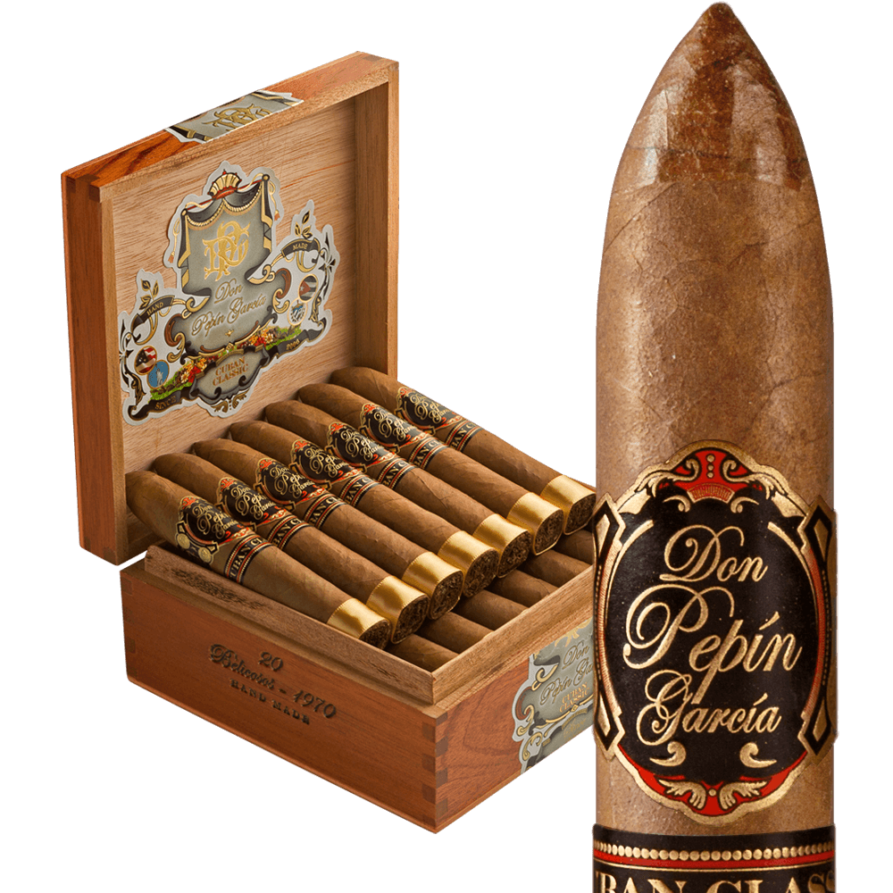 Don Pepin Garcia Clasicos Black Edition 1970 Belicoso / 5 x 54 Box of 20