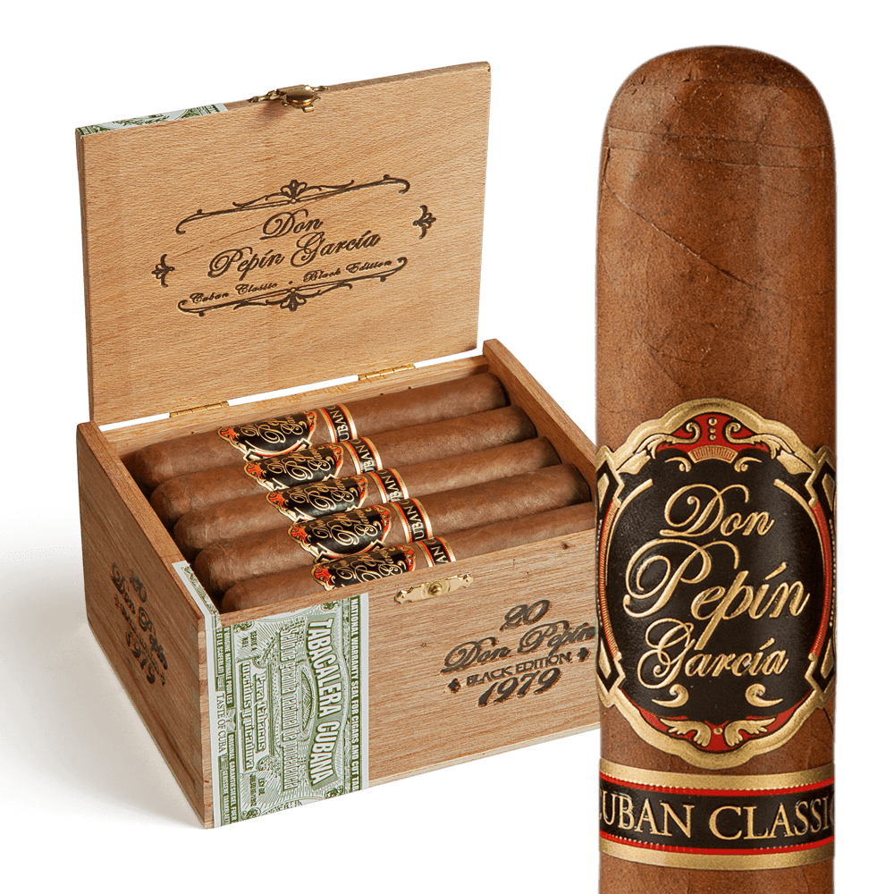 Don Pepin Garcia Clasicos Black Edition 2001 Toro Gordo / 6 x 60 Box of 20