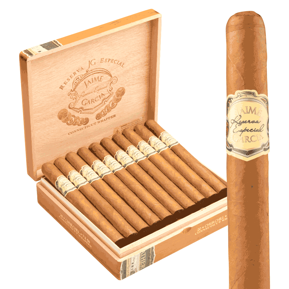 Jaime Garcia Reserva Especial Churchill Connecticut / 7 x 50 Box of 20