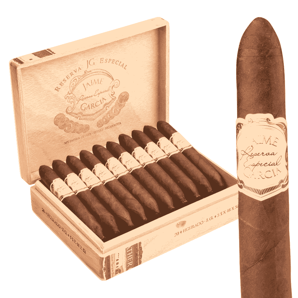 Jaime Garcia Reserva Especial Figurado / 5.62 x 48 Box of 20