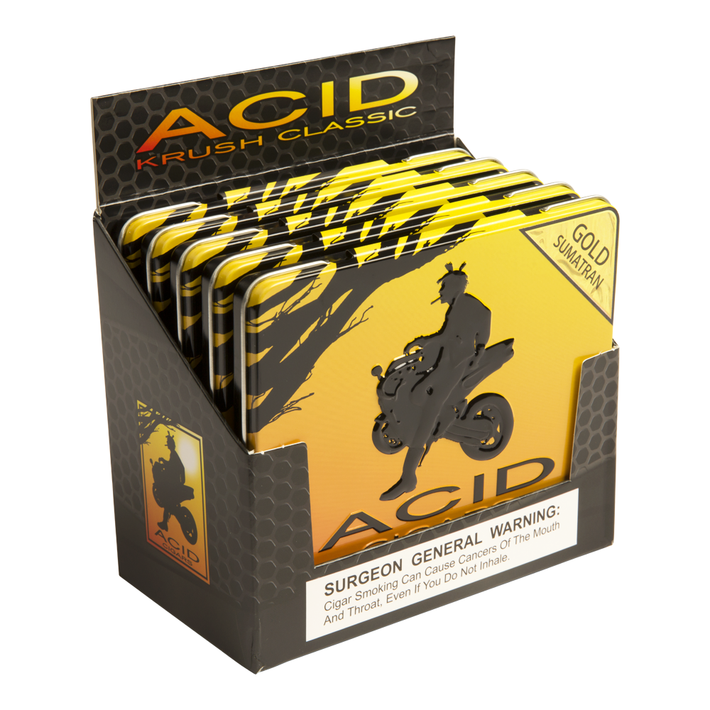 ACID Krush Gold / 4 x 32 5 Tins of 10 (50 total)
