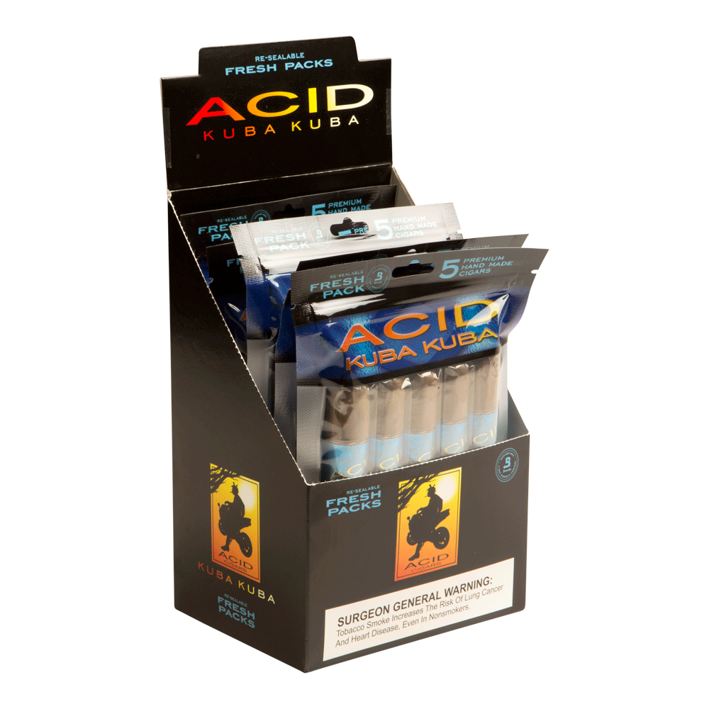 ACID Kuba Kuba 5/5 Fresh Seal Packs / 5 x 54 5 Packs of 5 (25 total)