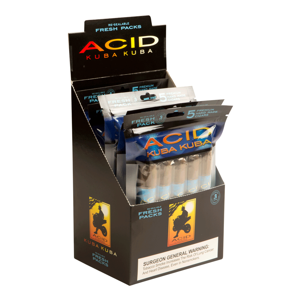 ACID Kuba Kuba 5/5 Fresh Seal Packs / 5 x 54 Pack of 5