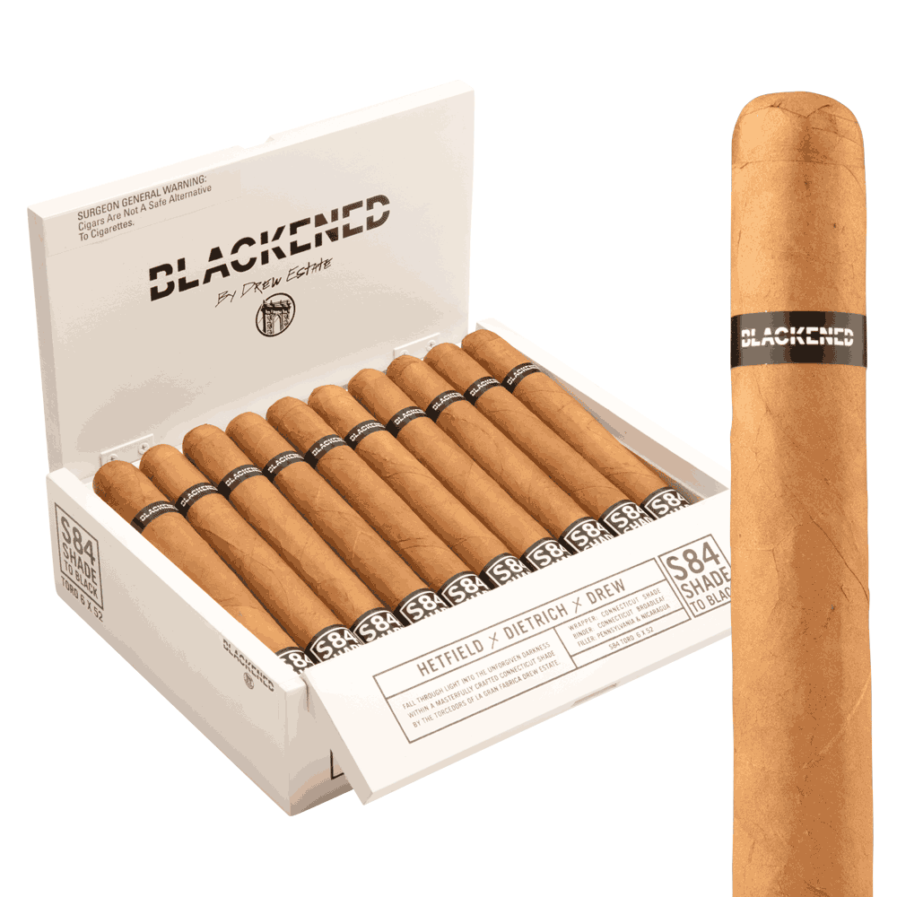 Blackened by Drew Estate S84 Toro / 6 x 52 Box of 20