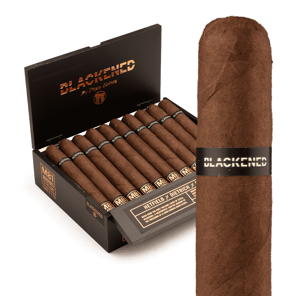 Blackened by Drew Estate M81 Toro / 6 x 52 Box of 20