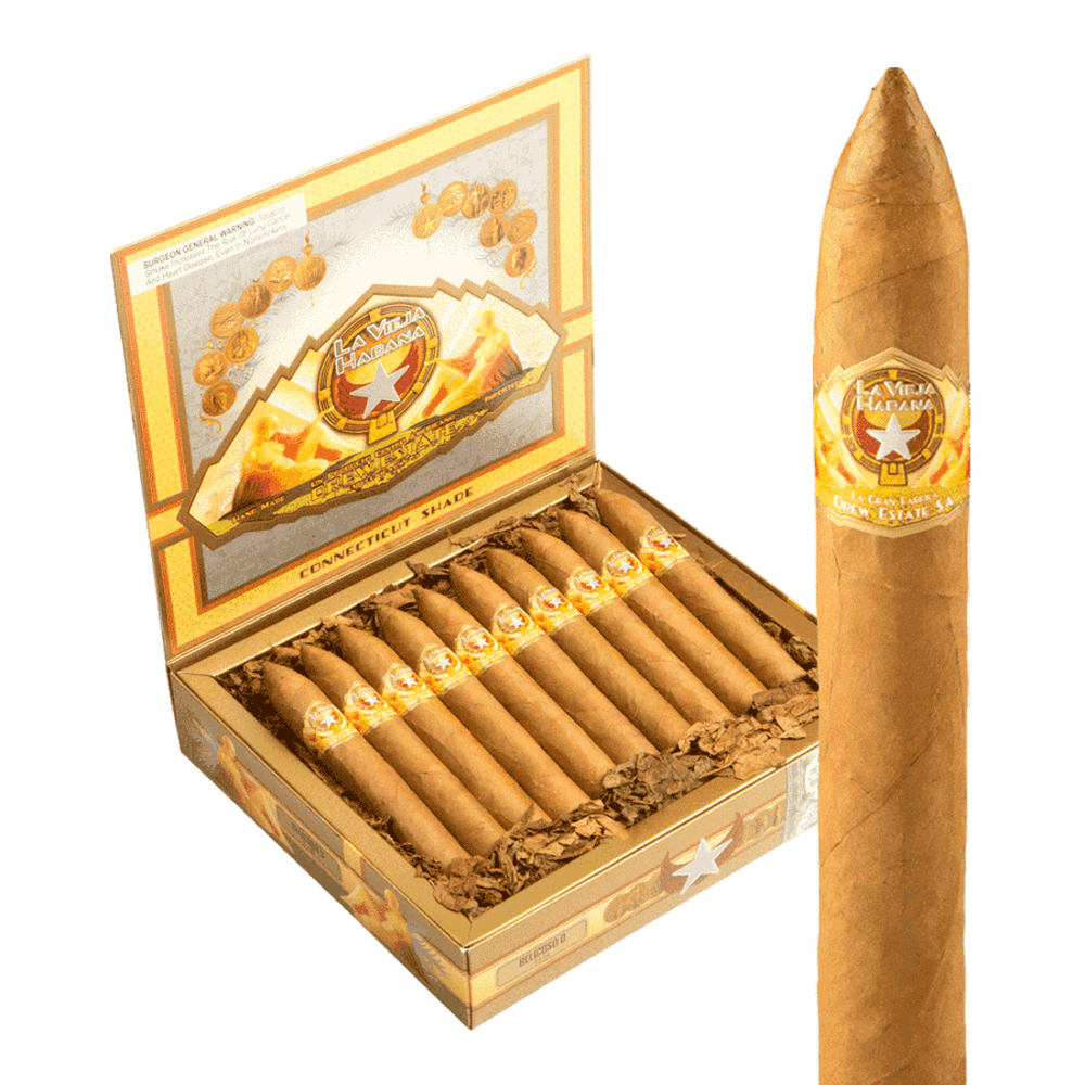 La Vieja Habana Belicoso D CT / 6 x 54 Box of 20