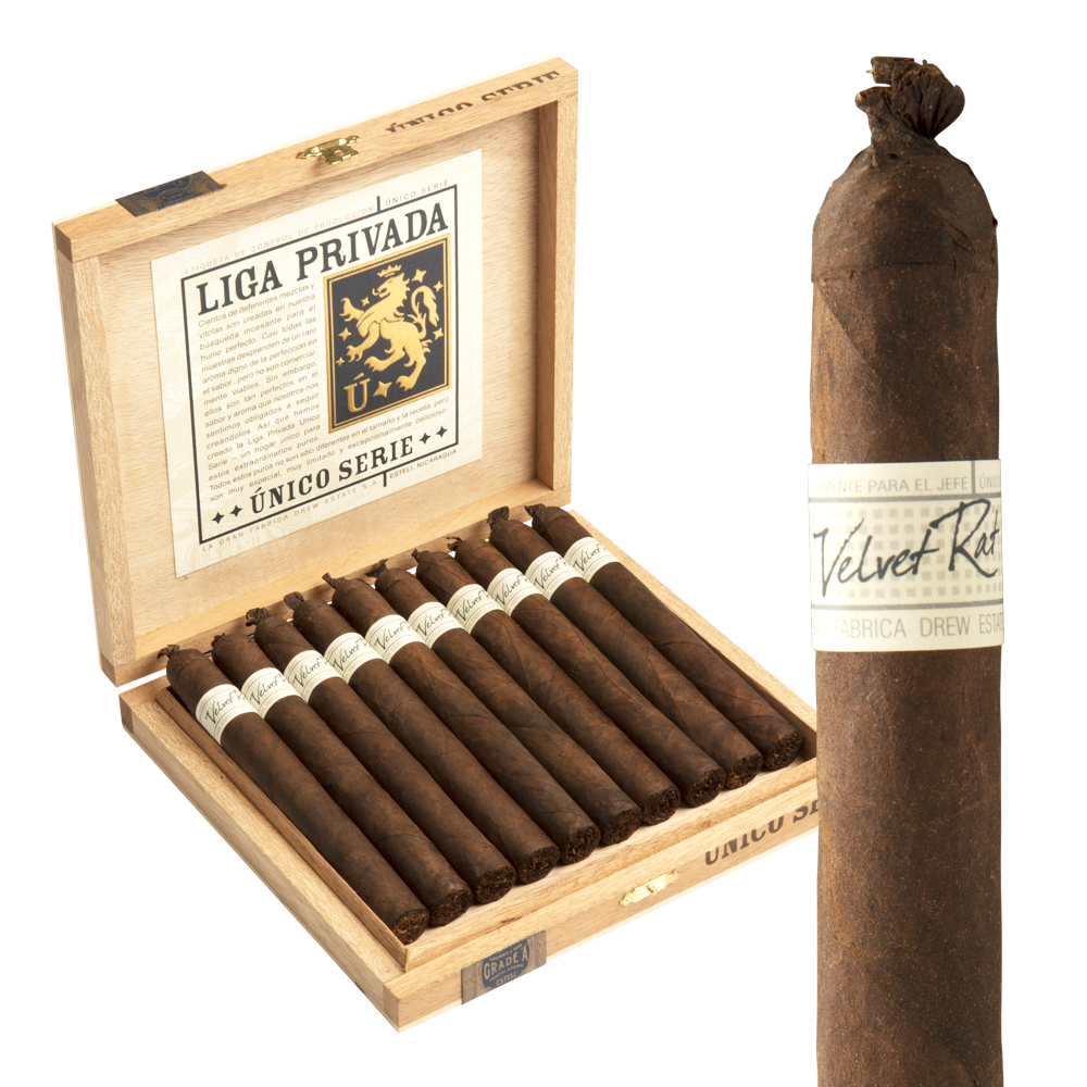 Liga Privada Unico Serie Velvet Rat / 6.25 x 46 Box of 10