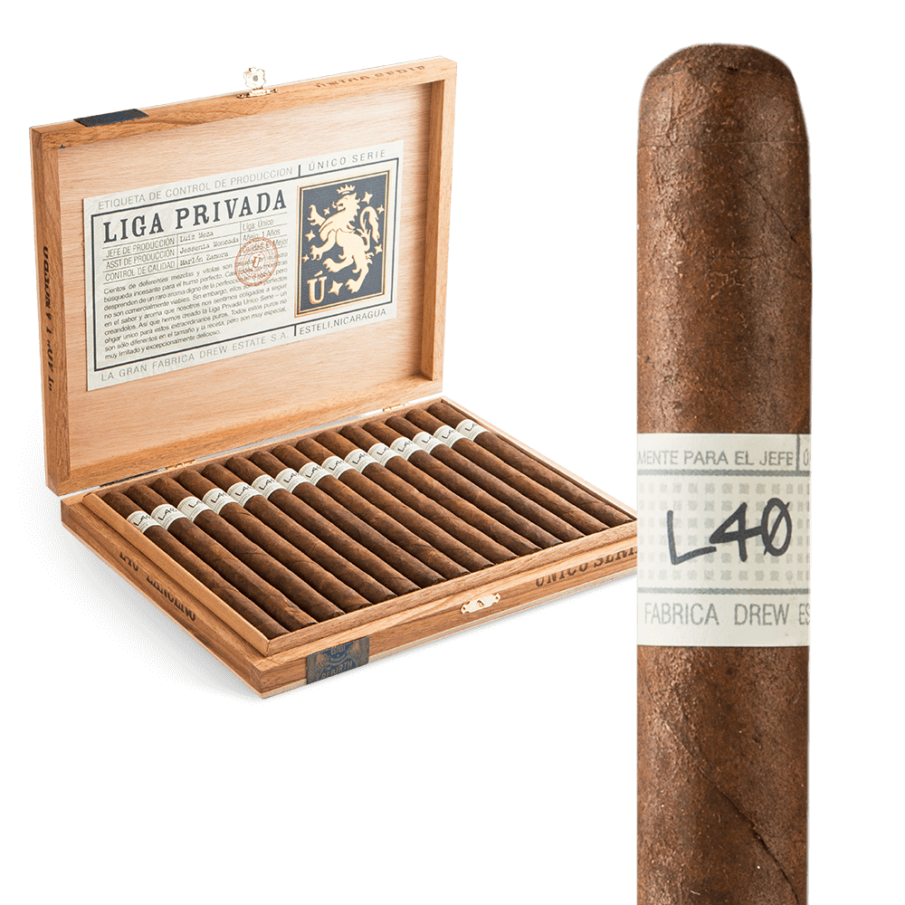 Liga Privada Unico Serie L40 Lancero / 7 x 40 Box of 15