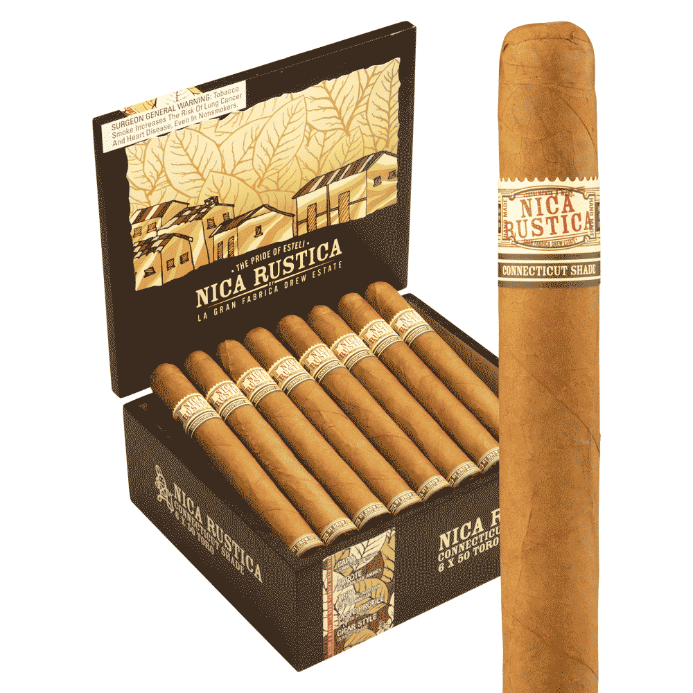 Nica Rustica Shade Toro / 6 x 50 Box of 25