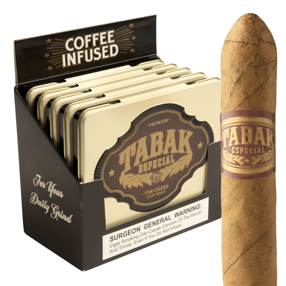 Tabak Especial by Drew Estate Cafecita / 4 x 32 5 Tins of 10 (50 total)