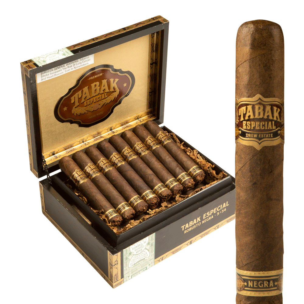 Tabak Especial by Drew Estate Robusto Negra / 5 x 54 Box of 24