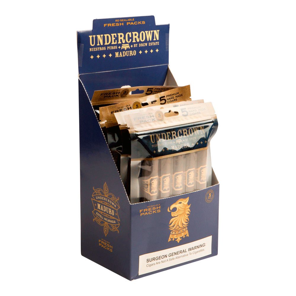 Undercrown Toro Fresh Seal Packs / 6 x 52 Pack of 5