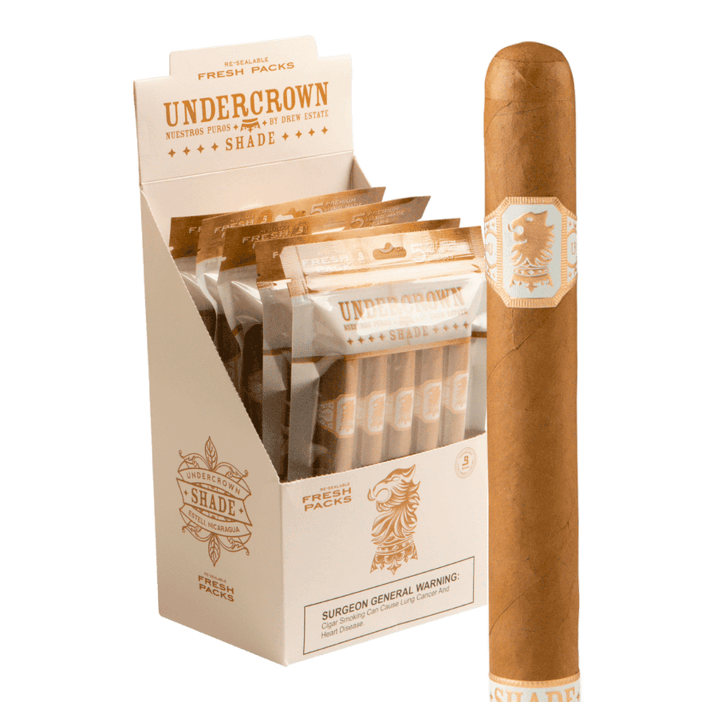 Undercrown Shade Toro Fresh Seal Packs / 6 x 52 Pack of 5